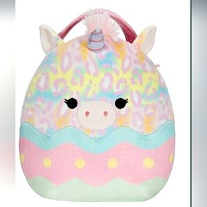 BEXLEY Unicorn Squishmallow Easter Basket Original Squishmallows New